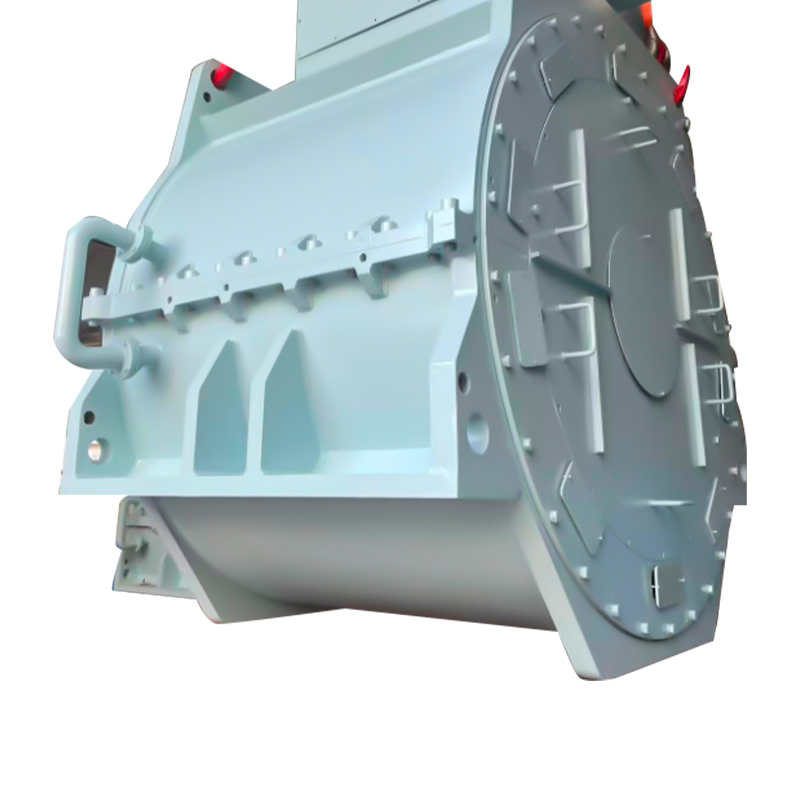 Integrated Shaft-Clamping Marine Permanent-Magnet Water-Cooled Machine Base