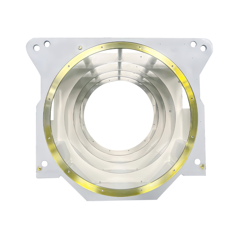 Square-Base Cylindrical Motor Frame